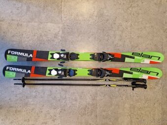 Dětské lyže Elan 130 + hůlky 110