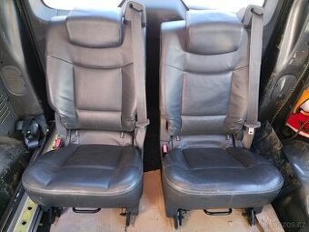 Sedadla kožená 3ks s pásy Renault Espace