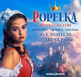 Klubové VIP - POPELKA muzikal, O2 Arena, 10.1.2026
