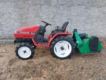 Yanmar Ke-3, 4x4, 15 koní, velmi zachovalý, po servisu