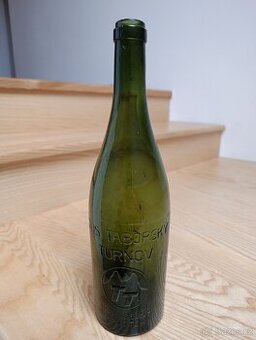 Turnov Jos. Táborský pivní láhev 1 L