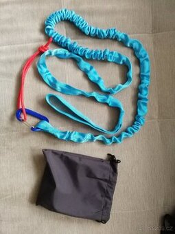 táhlo, tažné lano pro děti na kolo nebo lyže