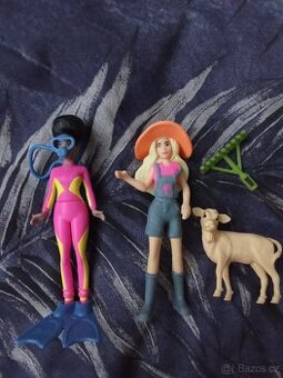 PRODEJ - Kinder Barbie (cena dohromady)