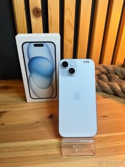Apple Iphone 15 128GB, modrá, Záruka 11/2026