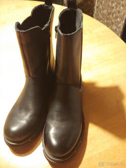 Rieker dámské černé boty 41 polovysoké