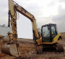 7t mini/midi rypadlo CAT 307 (ocel. pasy zánovní)