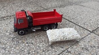 Náklad bílý kámen Tatra 815 DeAgostiny 1:43