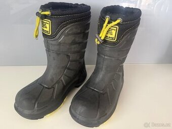 Zateplené holinky - gumáky Viking vel. 32