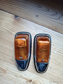 Retro originální blinkry na veterána Jawa/ČZ