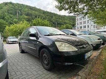 KLIMA, 173 tis. km, pův.🇨🇿Honda Civic 1.7 CDTi 74kW