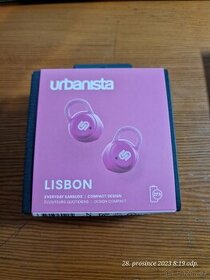 Bezdrátová sluchátka Urbanista Lisbon Pink