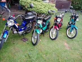 indické mopedy
