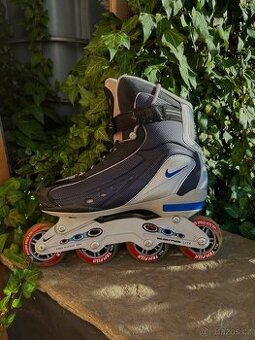 In-line brusle Nike N-Dorfin 6 – vel. 43, výborný stav