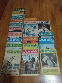 časopis JUNÁK ročník XXXII - 1969 - 17ks včetně dvojčísel - 1