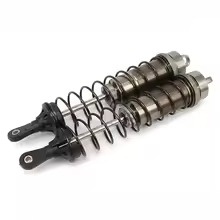 2 balení.Nastavitelný 120mm hliníkový tlumič pro RC auto 1/8