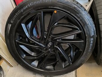 Alu kola Hyundai Tucson 5x114,3 r19 Originál,245/45/19+ TPMS