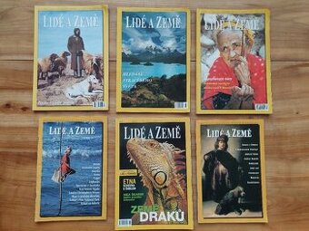 6x Lidé a země - časopis cestování historie kultura - SLEVA