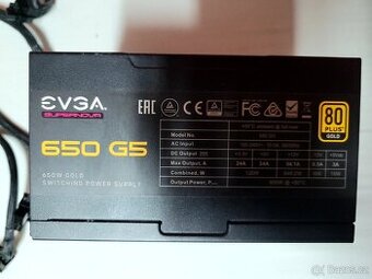 Zdroj EVGA Supernova G5 650