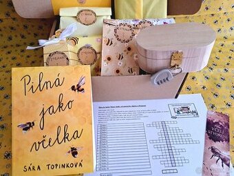 Dobrodružný knižní box Pilná jako včelka