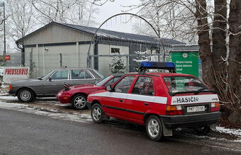 Škoda Favorit - veterán Hasiči požární ochrana