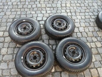 ZIMNÍ PNEU + DISKY 155/80R13 OPEL CHEVROLET13"