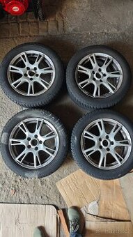alu kola R16, 5 x 112 se zimním pneu