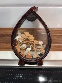 Stará retro čínská dekorace