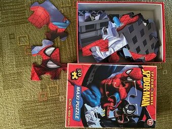 Spiderman MAXI puzzle - super VELKÉ dílky - 30 ks, 67x48 cm