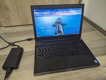 Dell M4800 + dokovací stanice (i7, 16GB, 500GB SSD+1TB HDD)