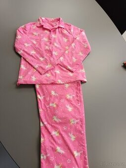 Dívčí pyžamo s koníky