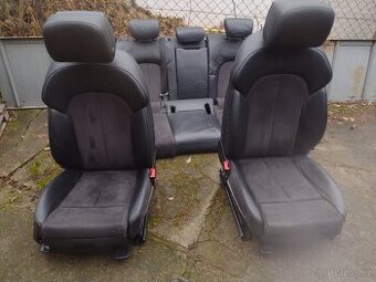 Audi A6 c7 4g alcantara sedačky S-Line a tapecirunky