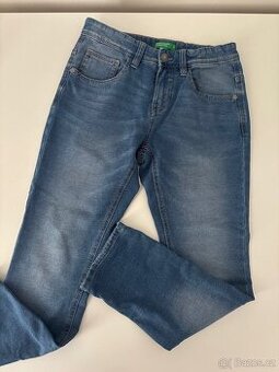 dětské lehké jeansy vel.140 BENETTON