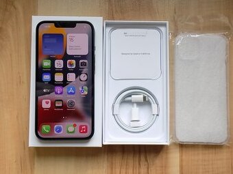  APPLE iPhone 13 128GB Green - ZÁRUKA - TOP - 100% BATERIE