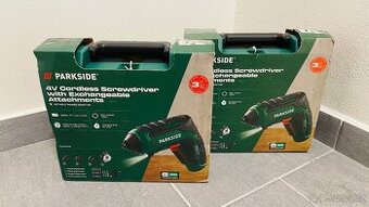 Aku šroubovák s vyměnitelnými bity Parkside PAS D7