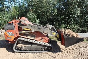 Zemní práce mini nakladačem Ditch Witch - Hořovice