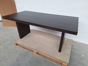 Sleva - Nový rozkládací stůl wenge 90x180+50 cm