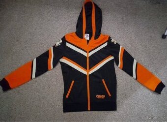 Chlapecká mikina na zip s kapucí vel.XS/158.