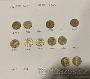20 haléř 1921-1938
