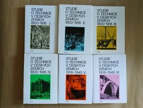 Studie o technice v českých zemích - 6. dílů