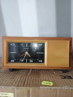 Staré ruské stolní hodiny budík - NAIRI