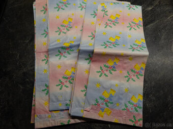 Retro vánoční papírové sáčky