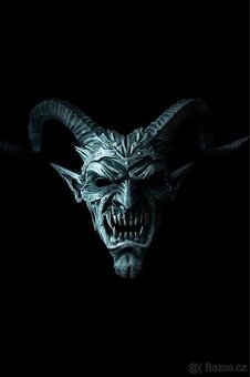 Maska čert krampus