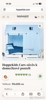 domeckova postel plus zaves k tomu