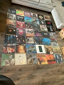 LP / Vinyl desky - cca 600 kusů (Punk , Rock , Metal , atd)