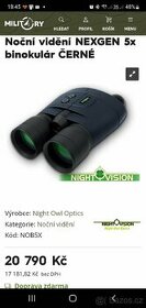 Noční vidění nightowl nob5x - 1