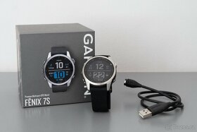 Chytré hodinky Garmin Fenix 7S (šedé)