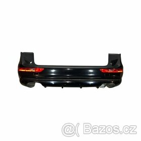 Zadní nárazník černá metalíza LY9T  Audi Q5 / SQ5 r.v.2017 - 1