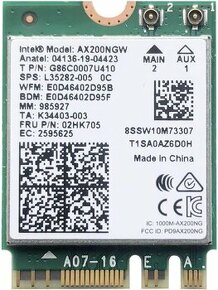 Intel AX200NGW Interní WiFi karta