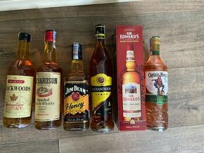 Whisky a Rum  0,7 cena za ks 350 Kč. Praha 6