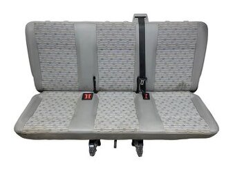 Zadní sedačky lavice šedá kůže látka VW Transporter T5 FL